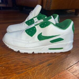 Off White/Green Vintage Nike Air Max 90 (Please Read The Description)